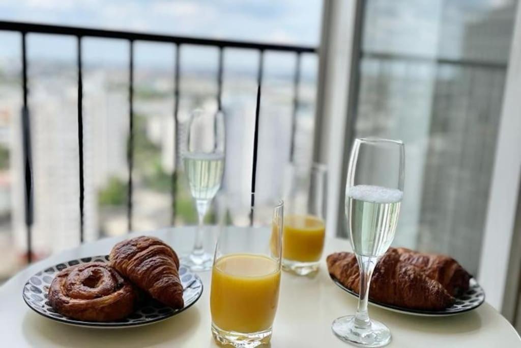 Ciel De Paris : Vue Tour Eiffel Daire Choisy-le-Roi Dış mekan fotoğraf